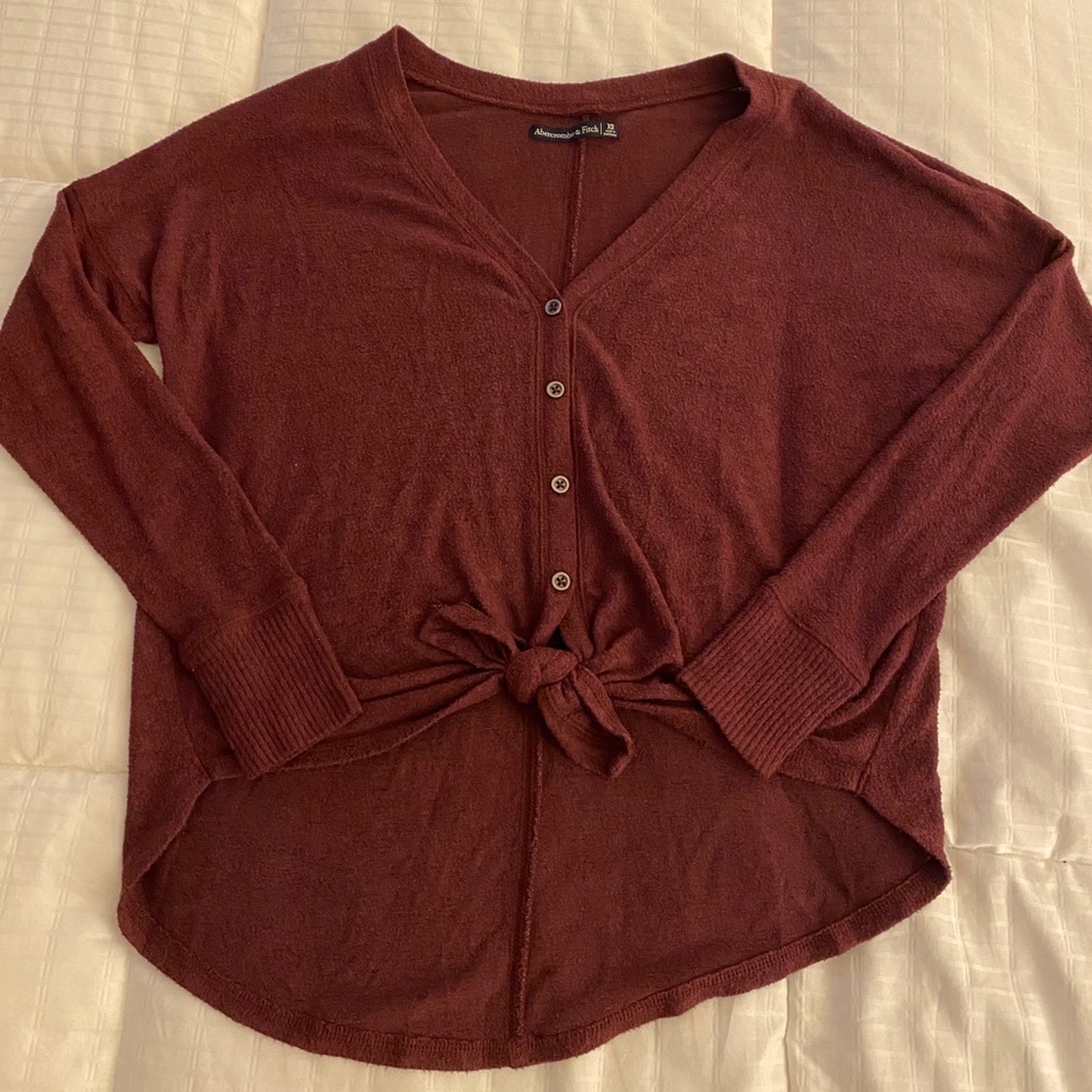 Abercrombie & Fitch knit long sleeve top